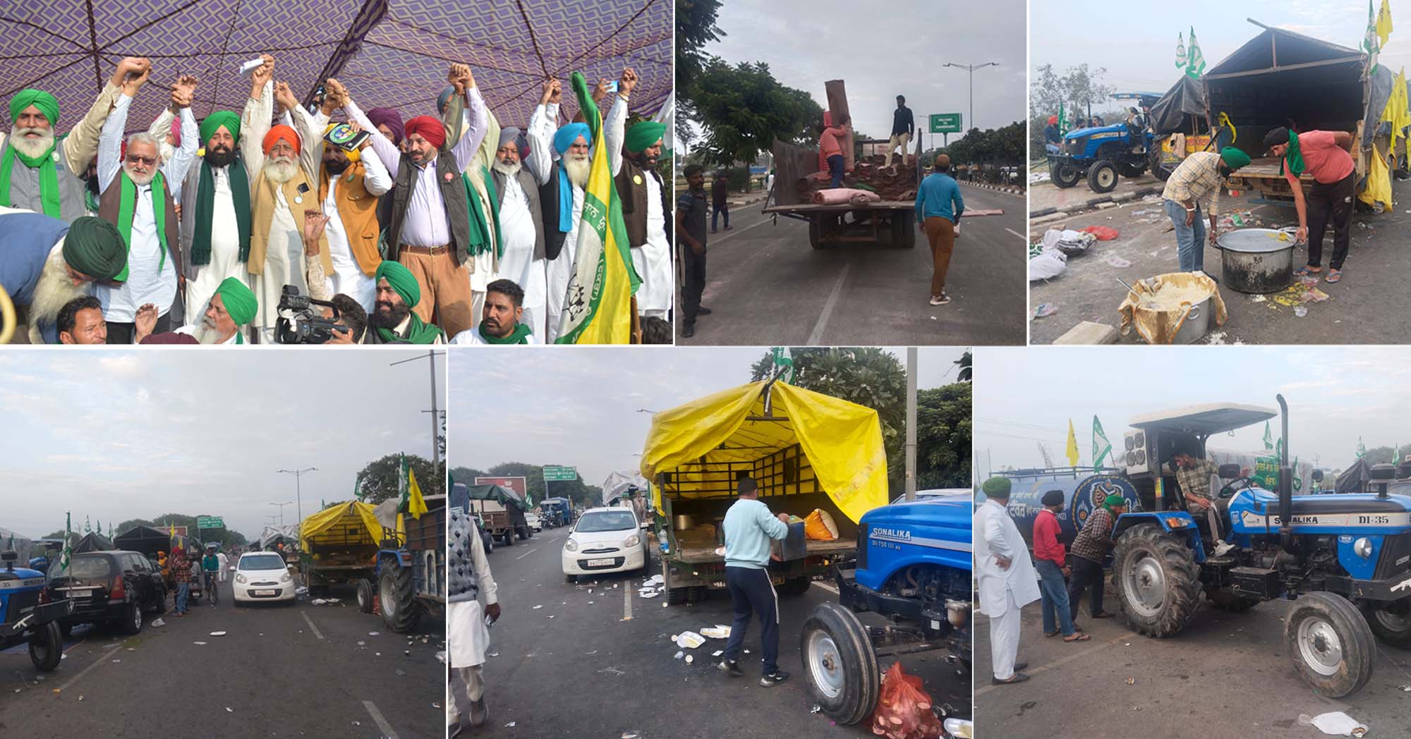 पंजाब सरकार और राज्यपाल के साथ बैठक के बाद किसान संगठनों ने धरना खत्म करने की घोषणा की